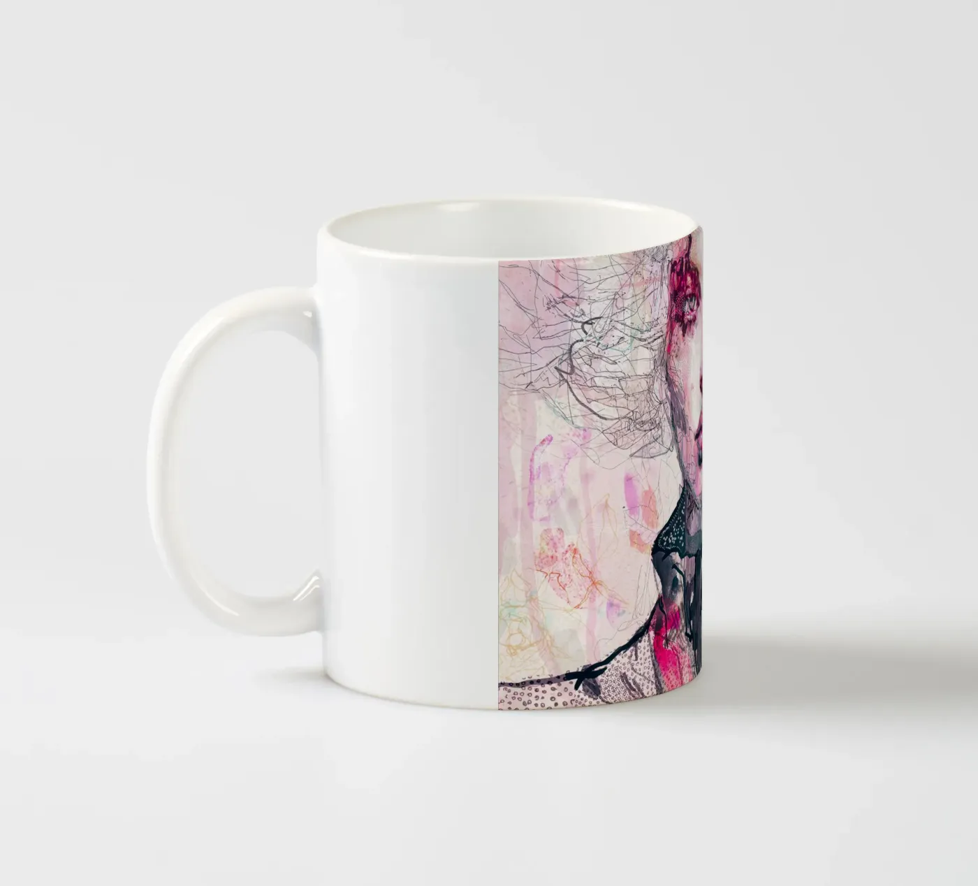 dazed ceramic mug by Giulio Iurissevich