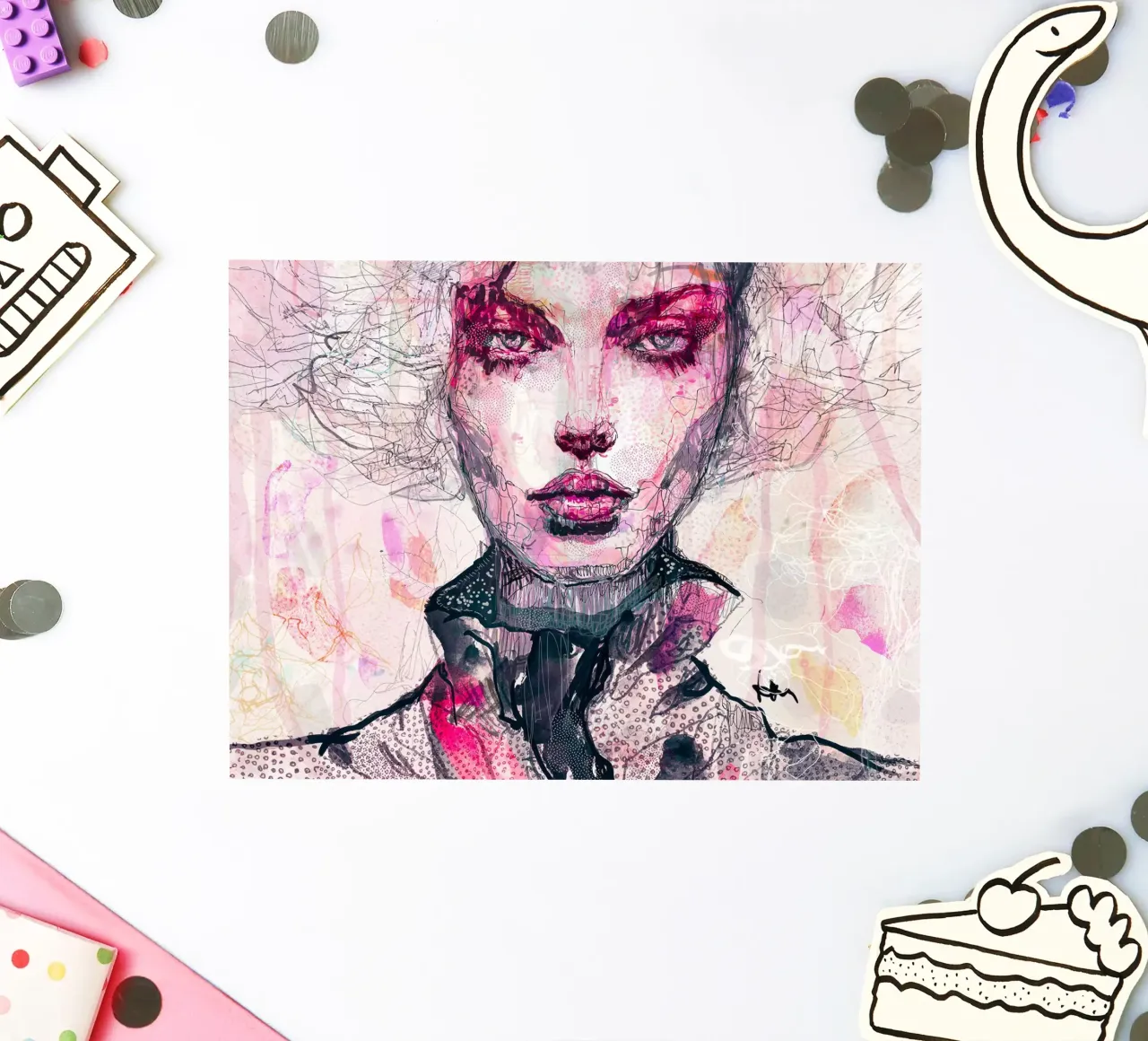 dazed adesivo da Giulio Iurissevich