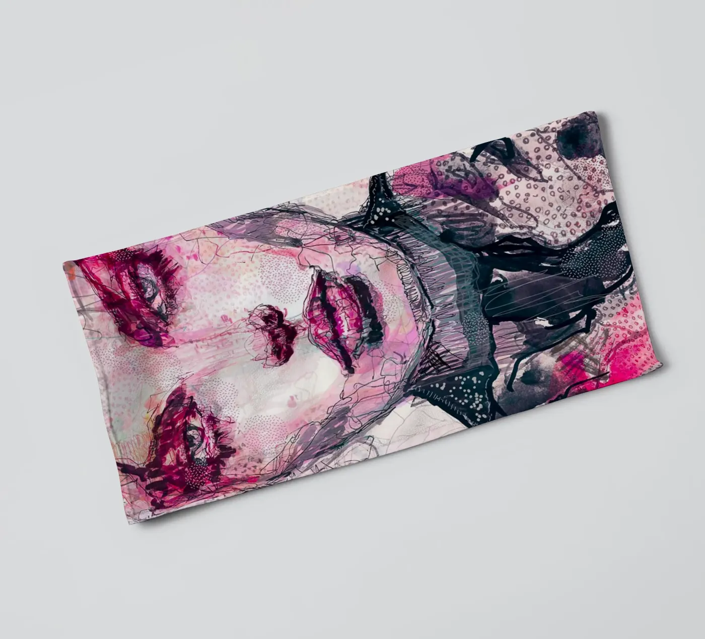 dazed badhanddoek van Giulio Iurissevich