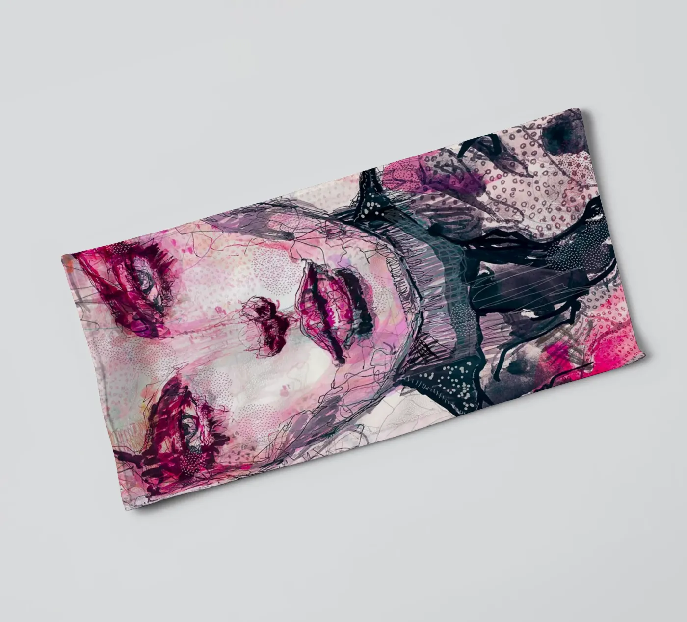 dazed badhanddoek van Giulio Iurissevich