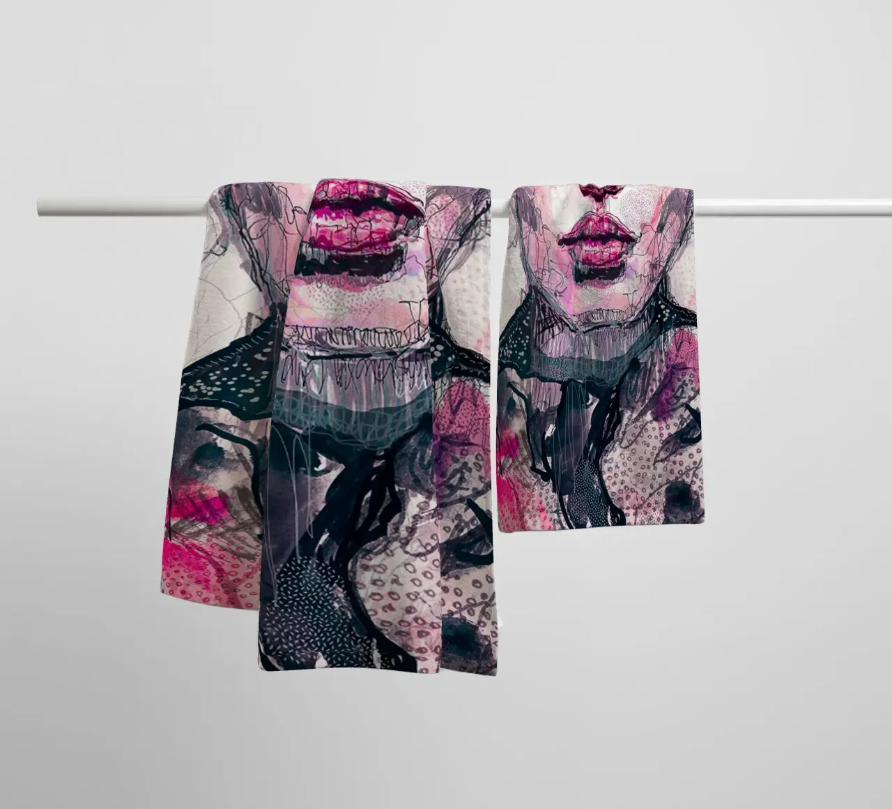 dazed badhanddoek van Giulio Iurissevich