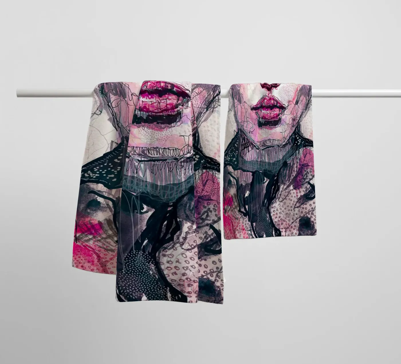 dazed badhanddoek van Giulio Iurissevich