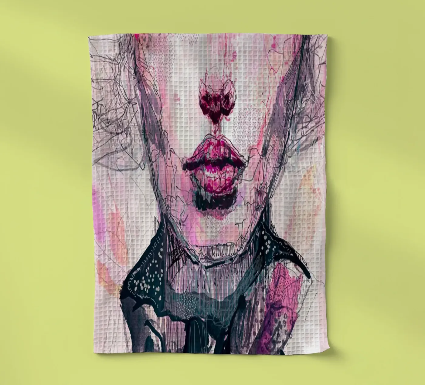 dazed Geschirrtuch von Giulio Iurissevich