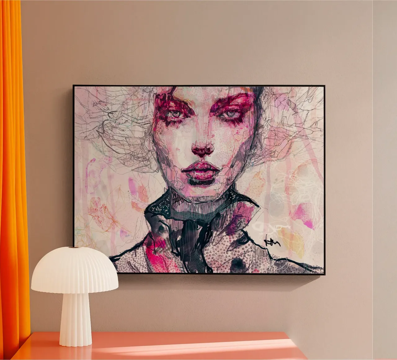 dazed Acryl-Glas von Giulio Iurissevich