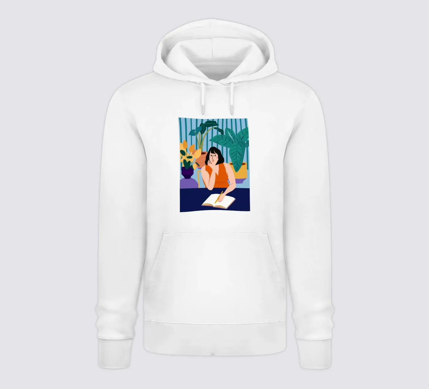 Midnight Study Session hoodie by Snow Mist