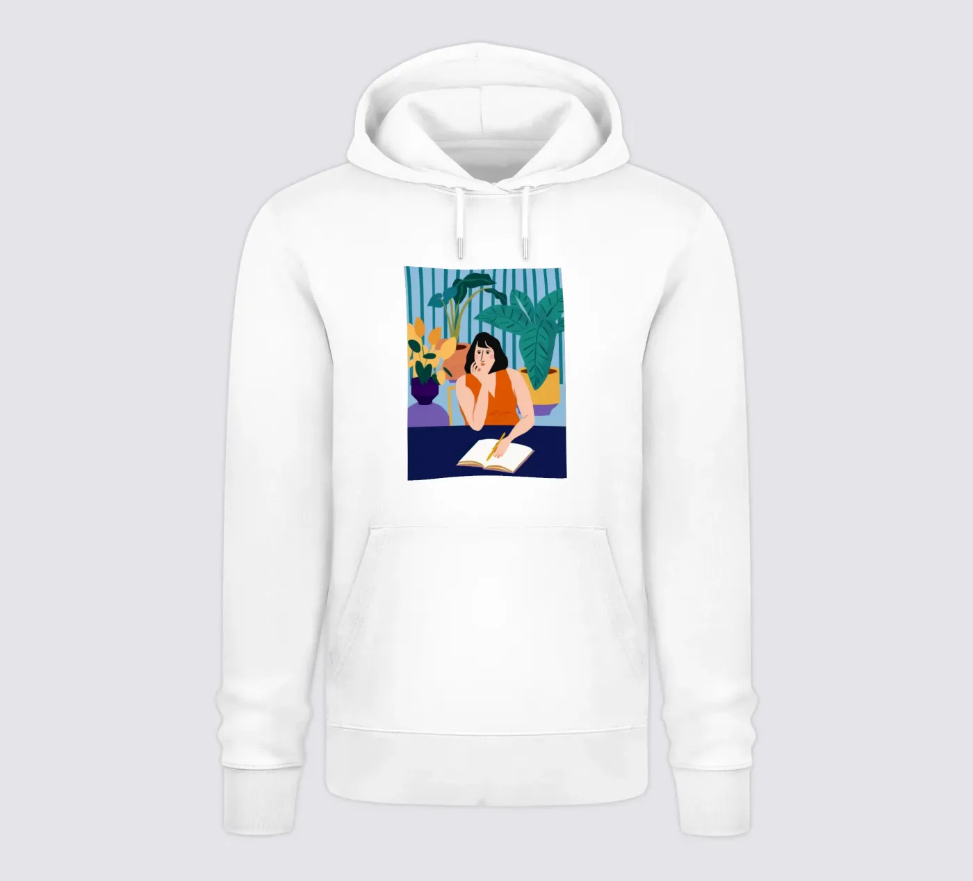 Midnight Study Session hoodie by Snow Mist