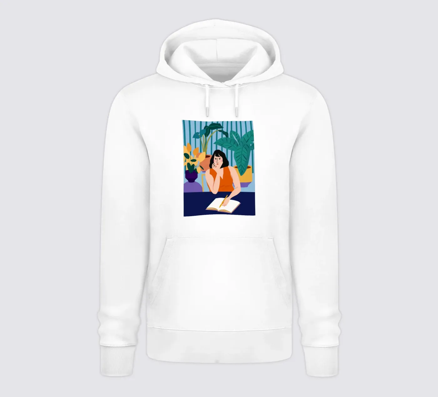 Midnight Study Session hoodie by Snow Mist
