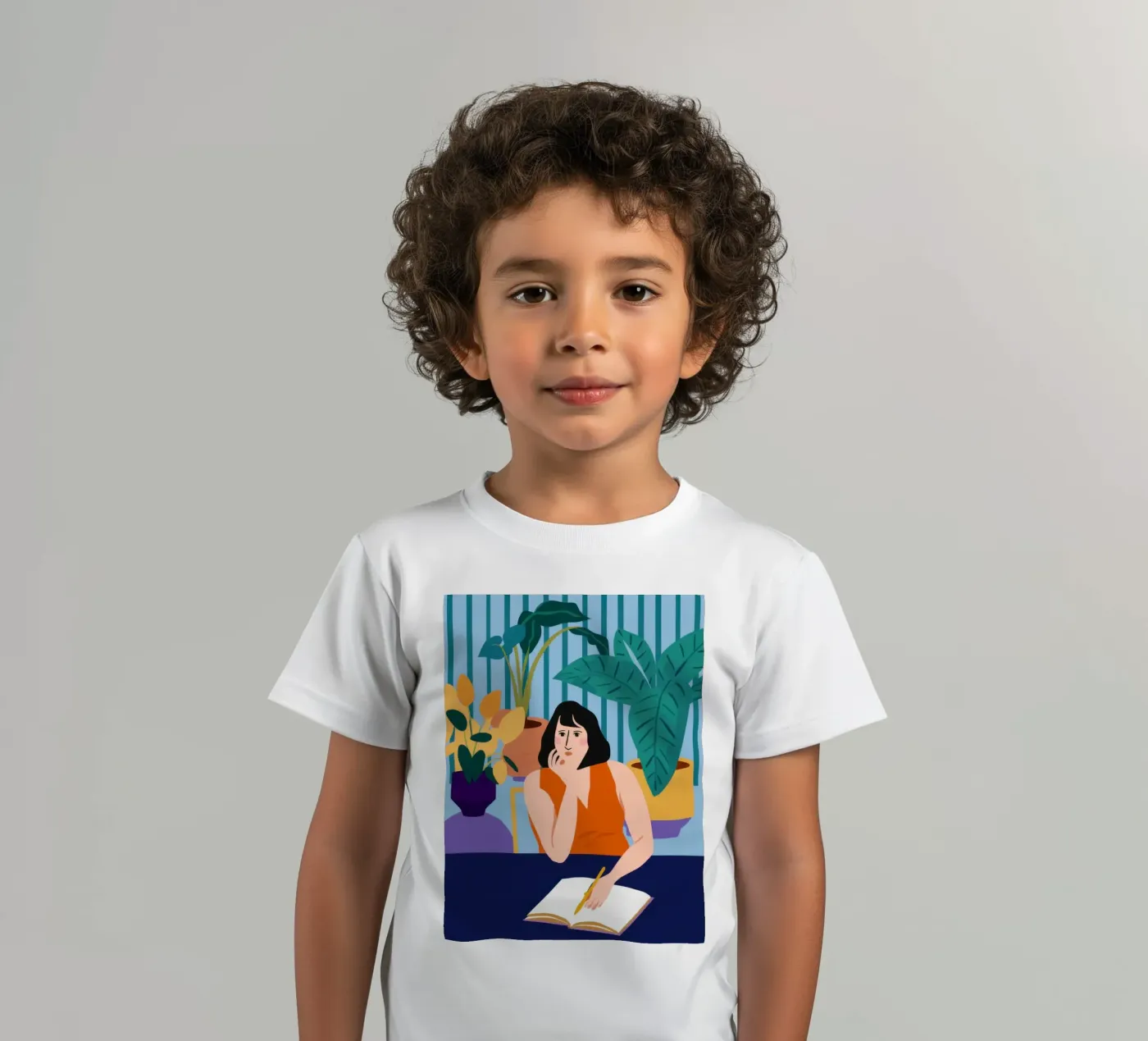 Séance d'étude de minuit t-shirt enfant de Snow Mist
