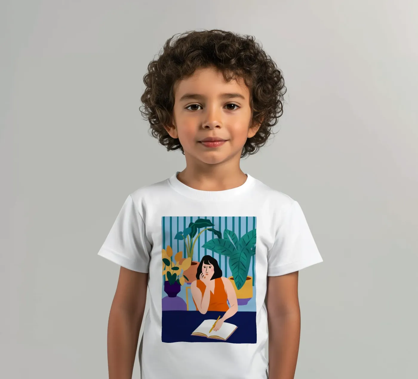 Séance d'étude de minuit t-shirt enfant de Snow Mist