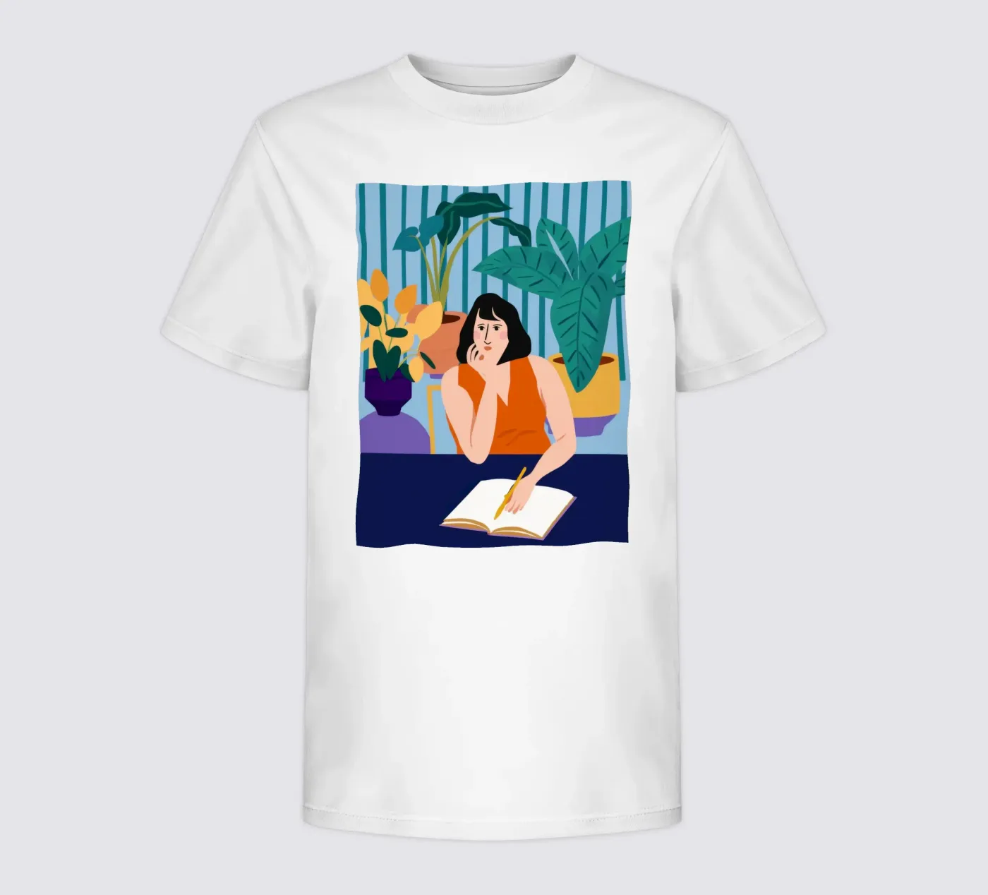 Sessione di studio di mezzanotte t-shirt bambini da Snow Mist