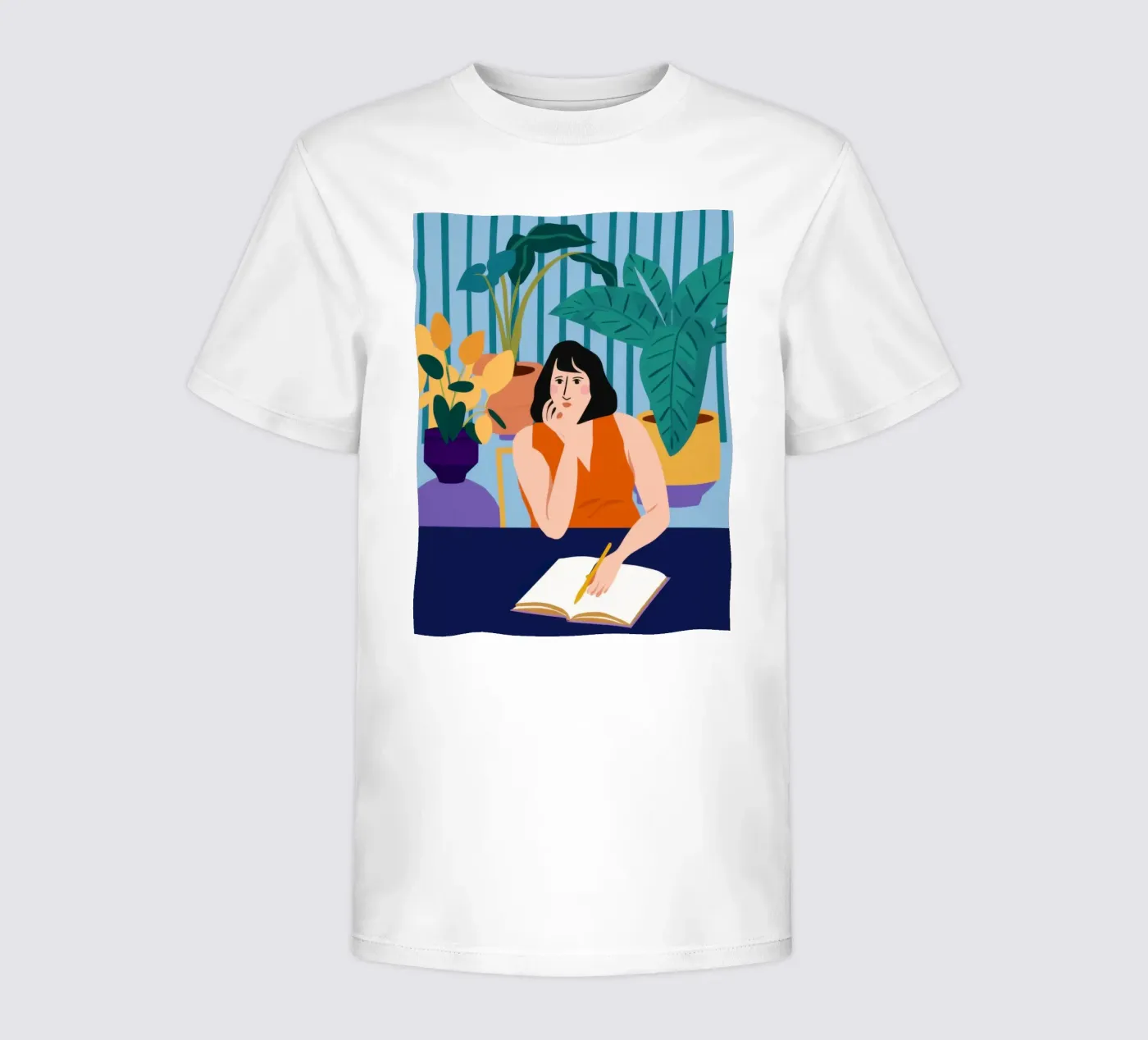 Sessione di studio di mezzanotte t-shirt bambini da Snow Mist