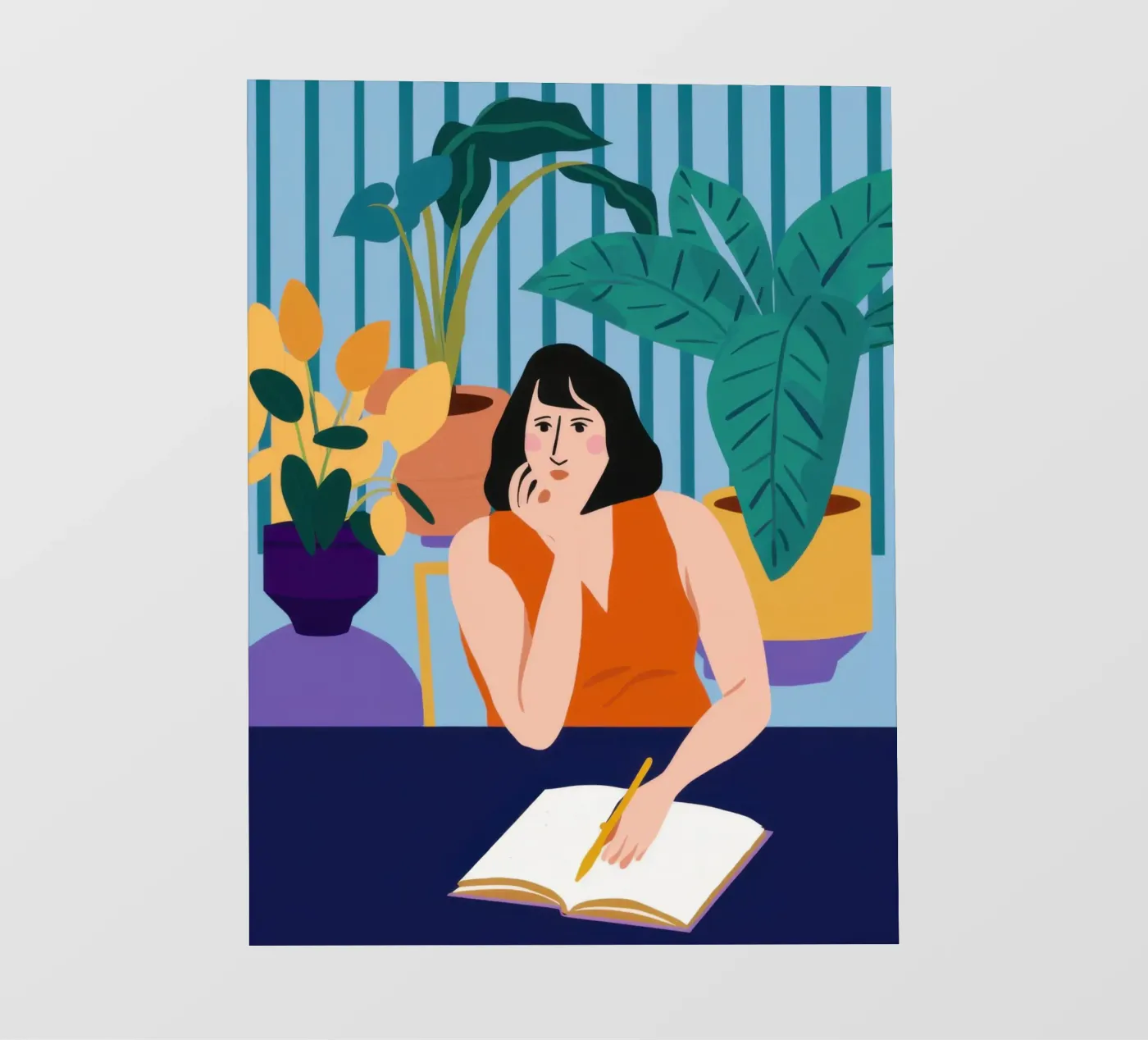 Midnight Study Session pvc cover by Snow Mist