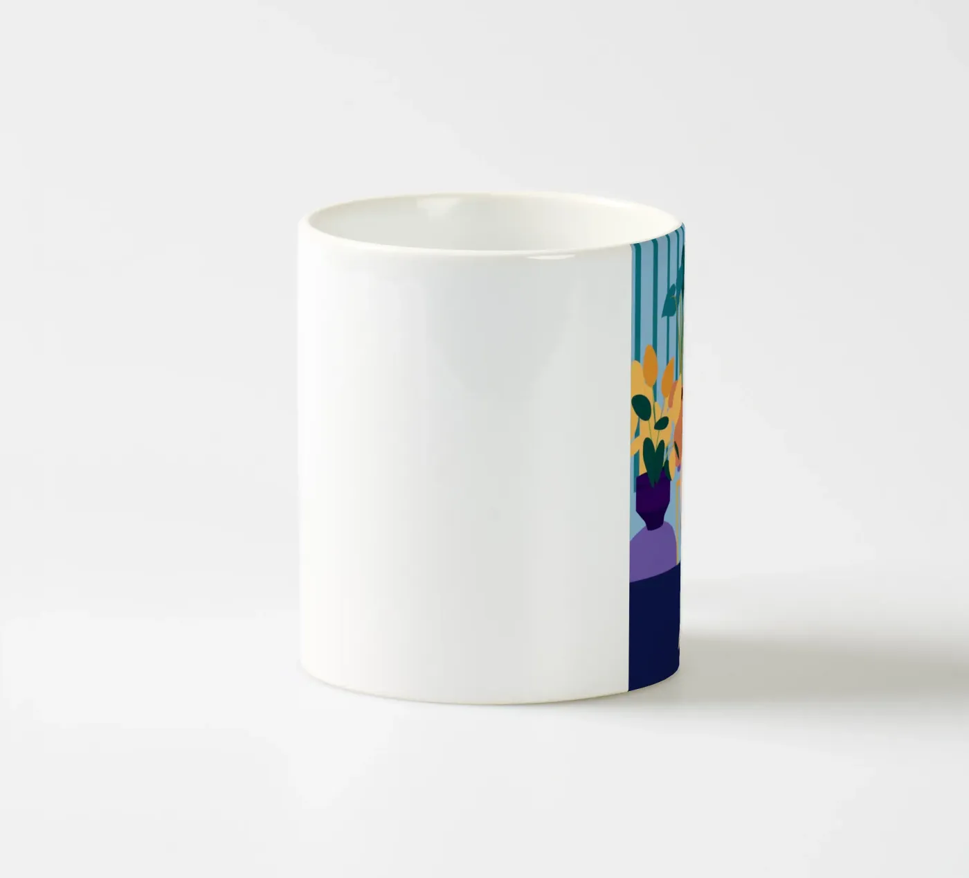 Midnight Study Session ceramic mug by Snow Mist