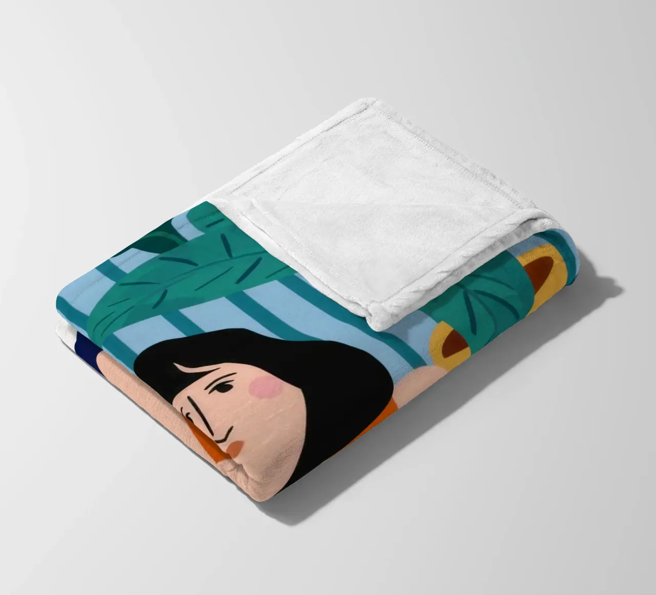 Sessione di studio di mezzanotte coperta in pile da Snow Mist