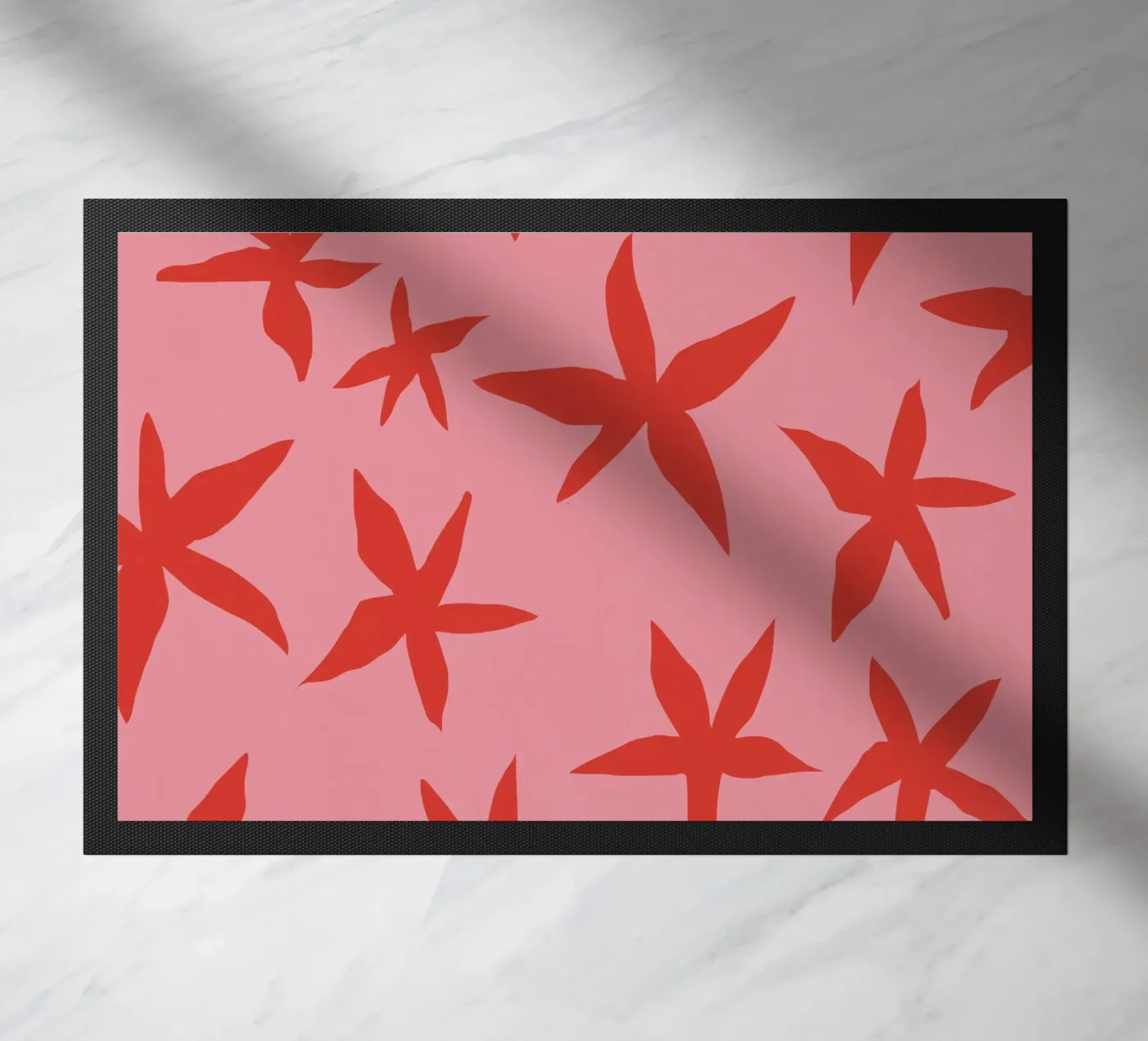 Botanisch patroon 17 deurmat van Little Dean