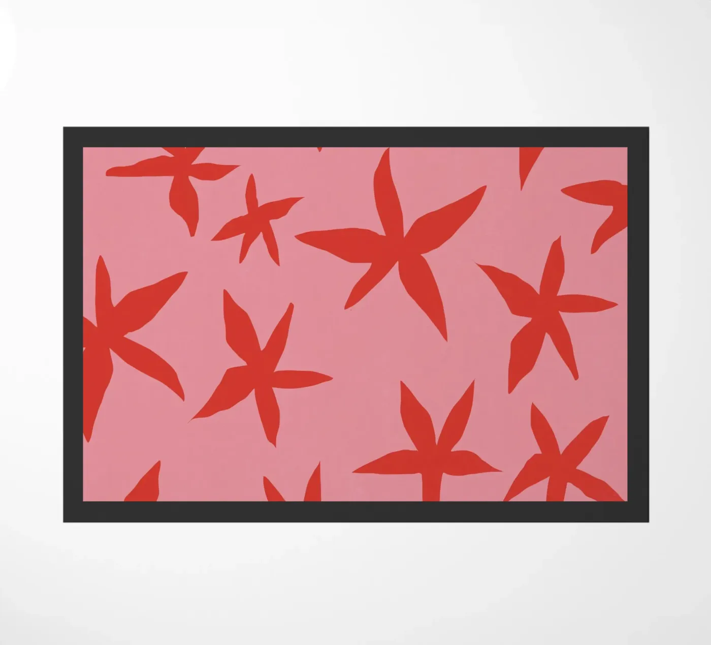 Botanisch patroon 17 deurmat van Little Dean