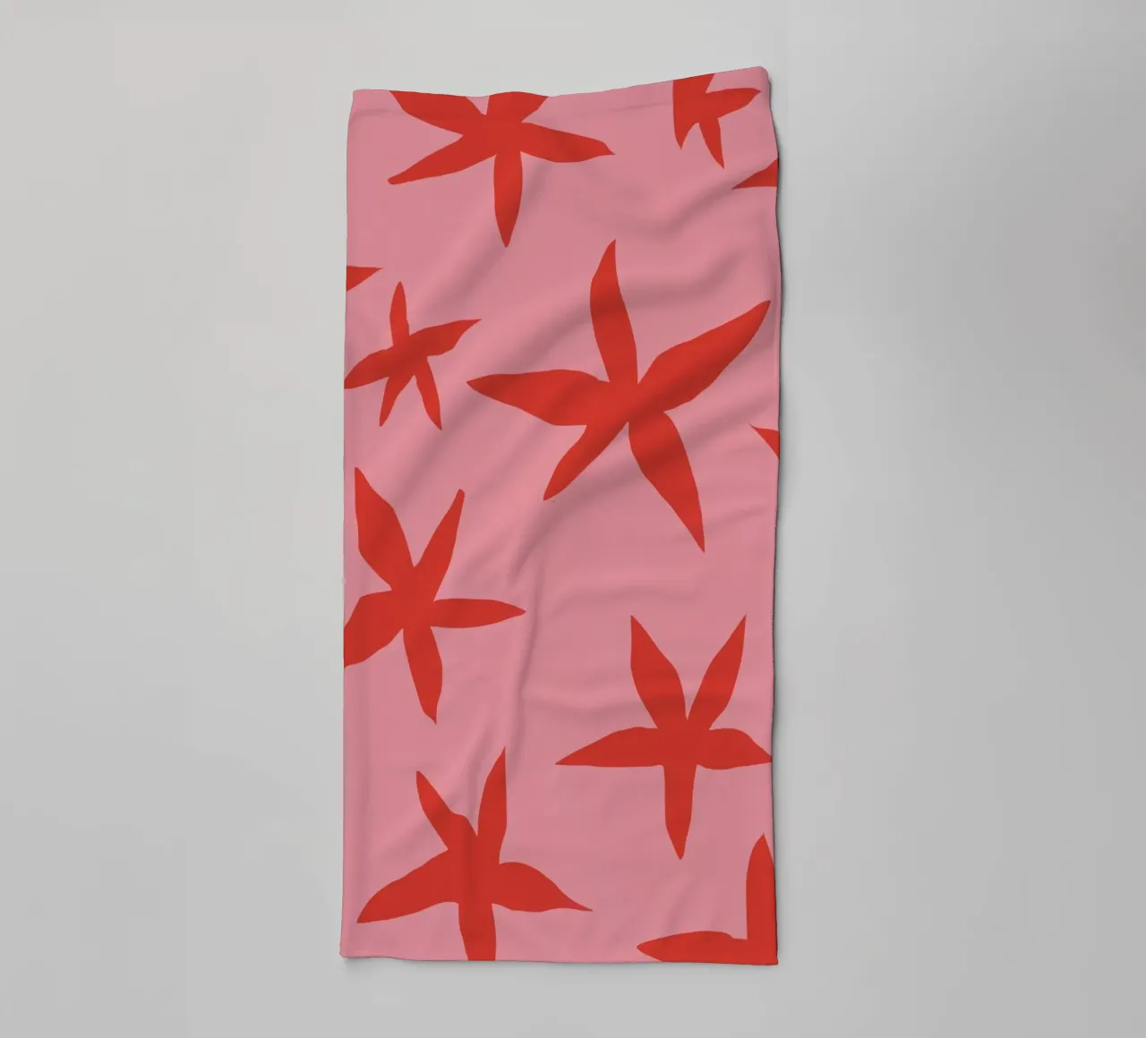 Botanical pattern 17 towel by Little Dean