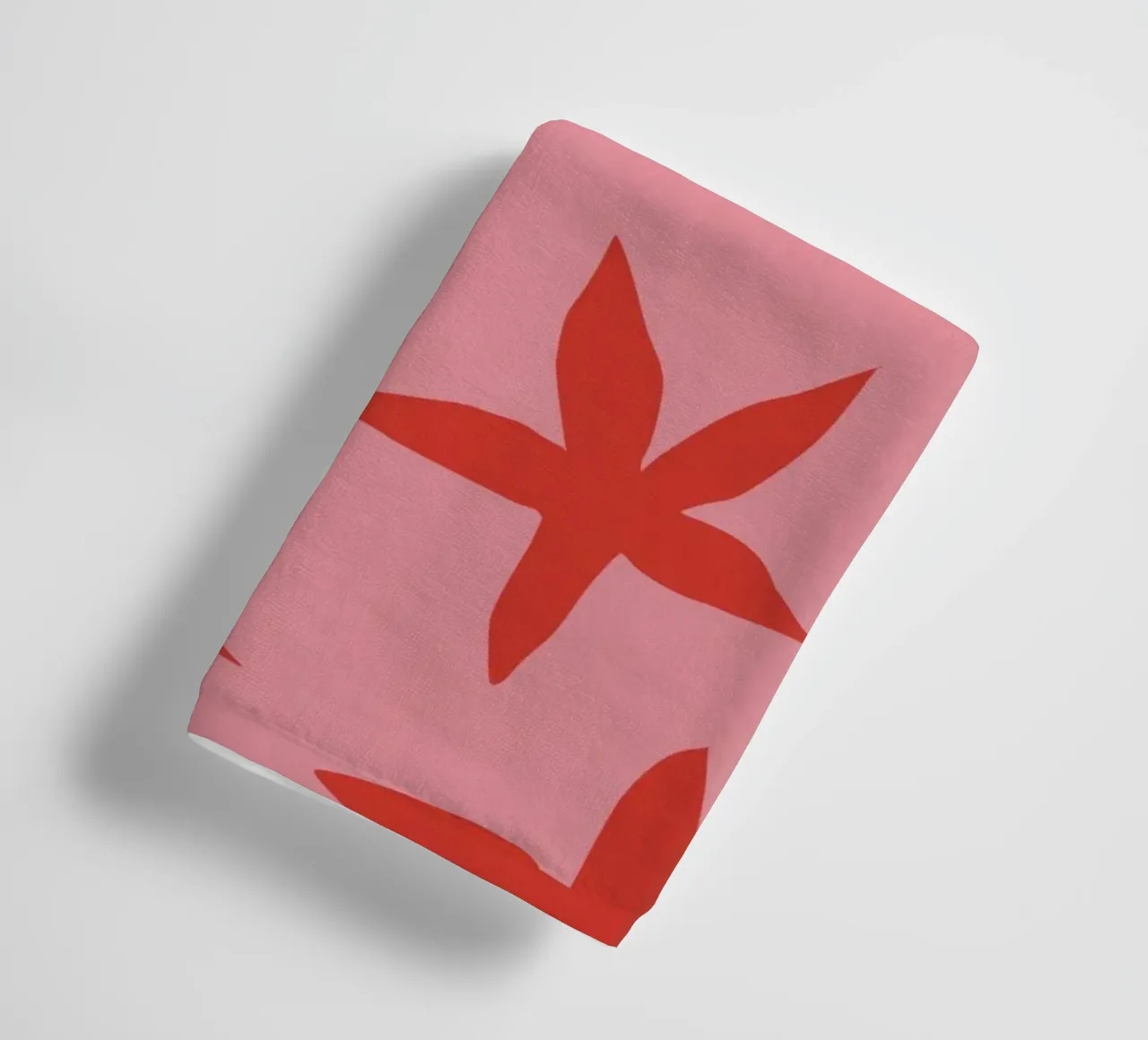 Botanical pattern 17 towel by Little Dean