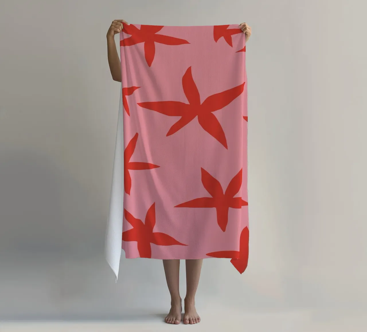 Botanical pattern 17 telo mare da Little Dean