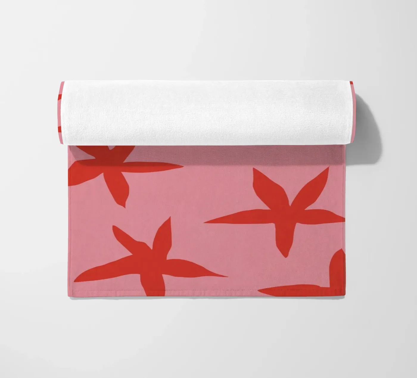 Motivo botanico 17 telo mare da Little Dean