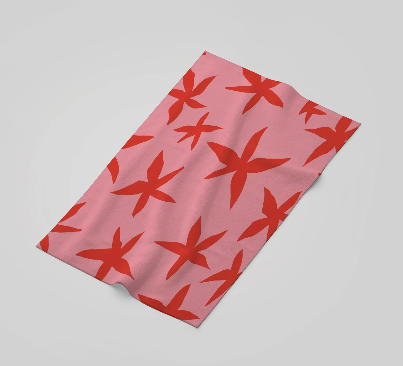 Motivo botanico 17 telo mare da Little Dean