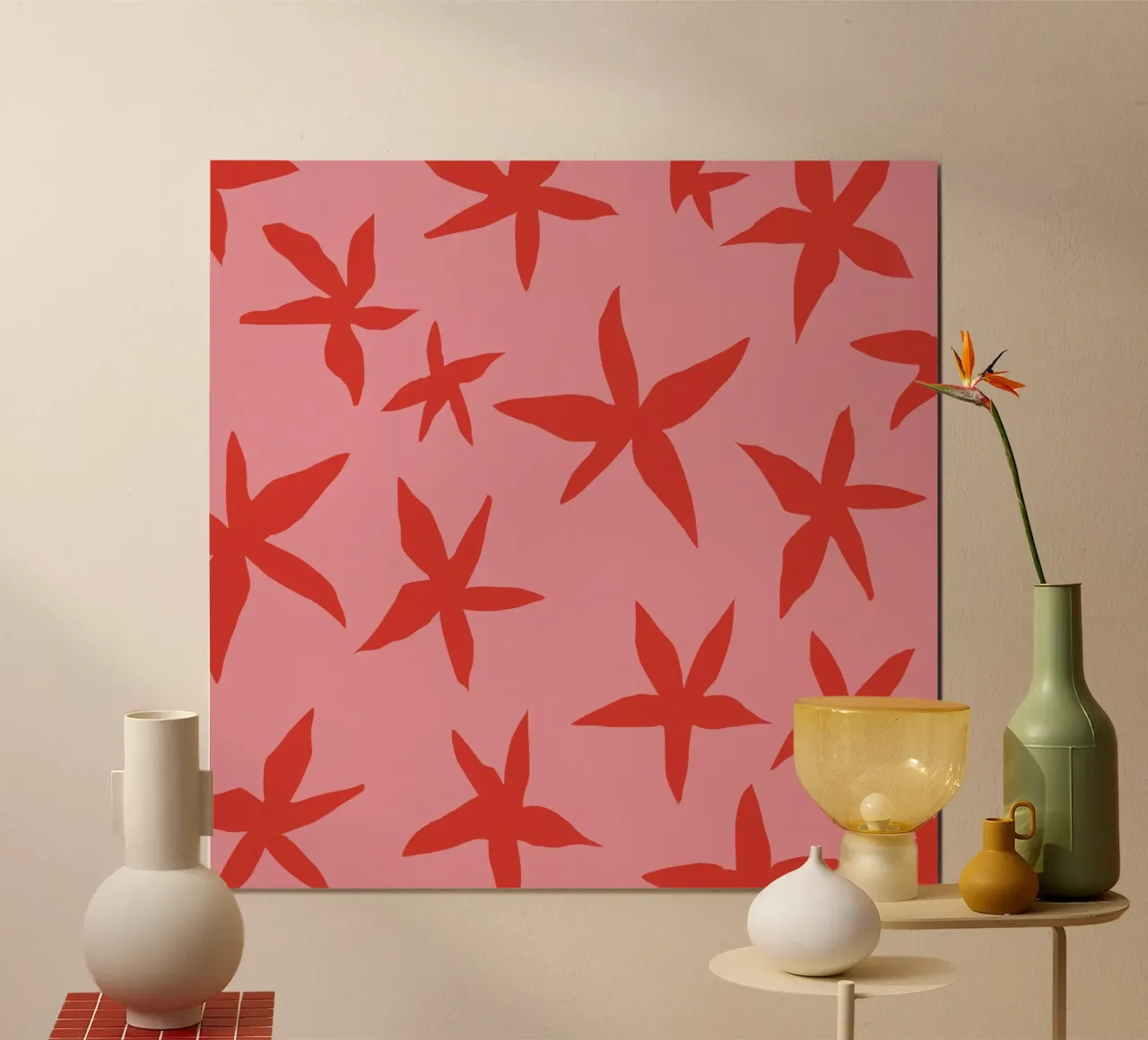 Botanical pattern 17 poster by Little Dean