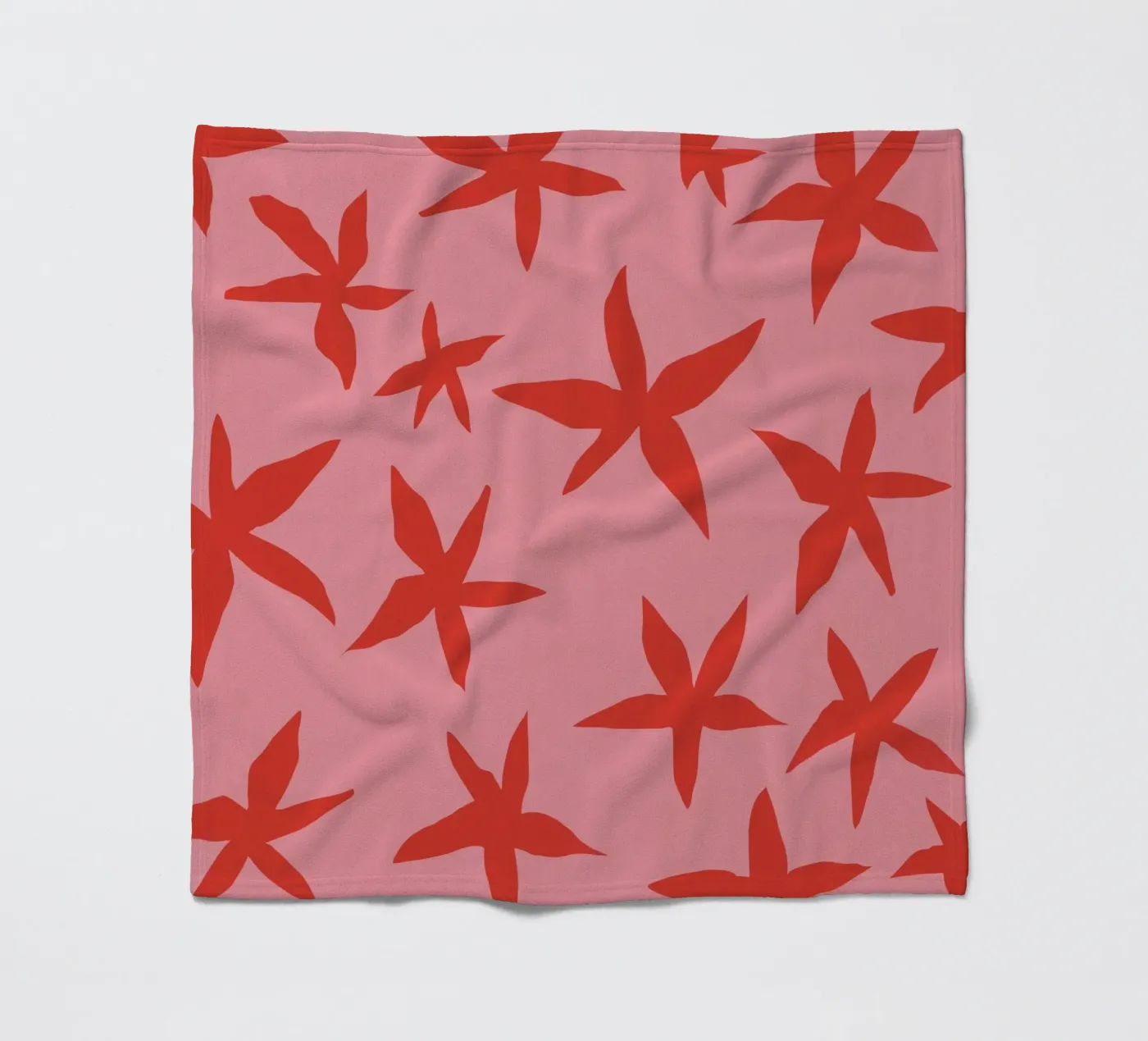 Botanical pattern 17 Fleecedecke von Little Dean