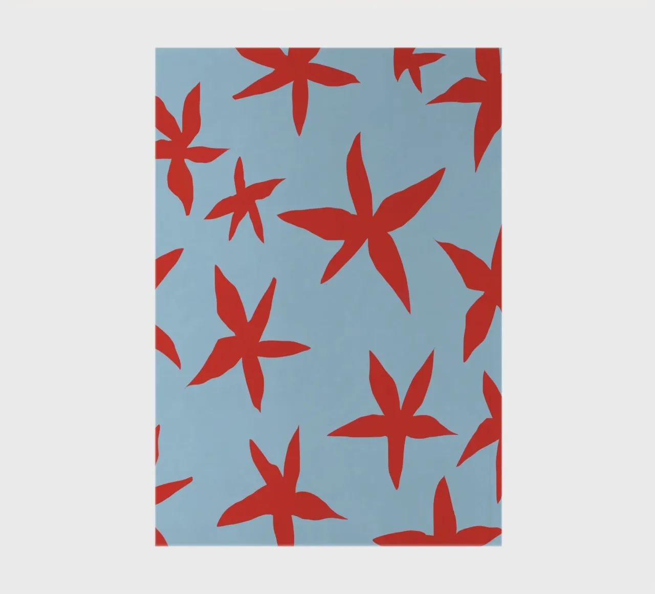 Botanical pattern 18 notebook by Little Dean