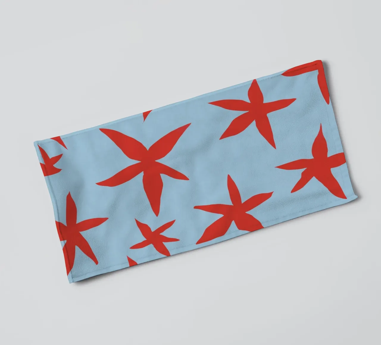 Botanical pattern 18 towel by Little Dean