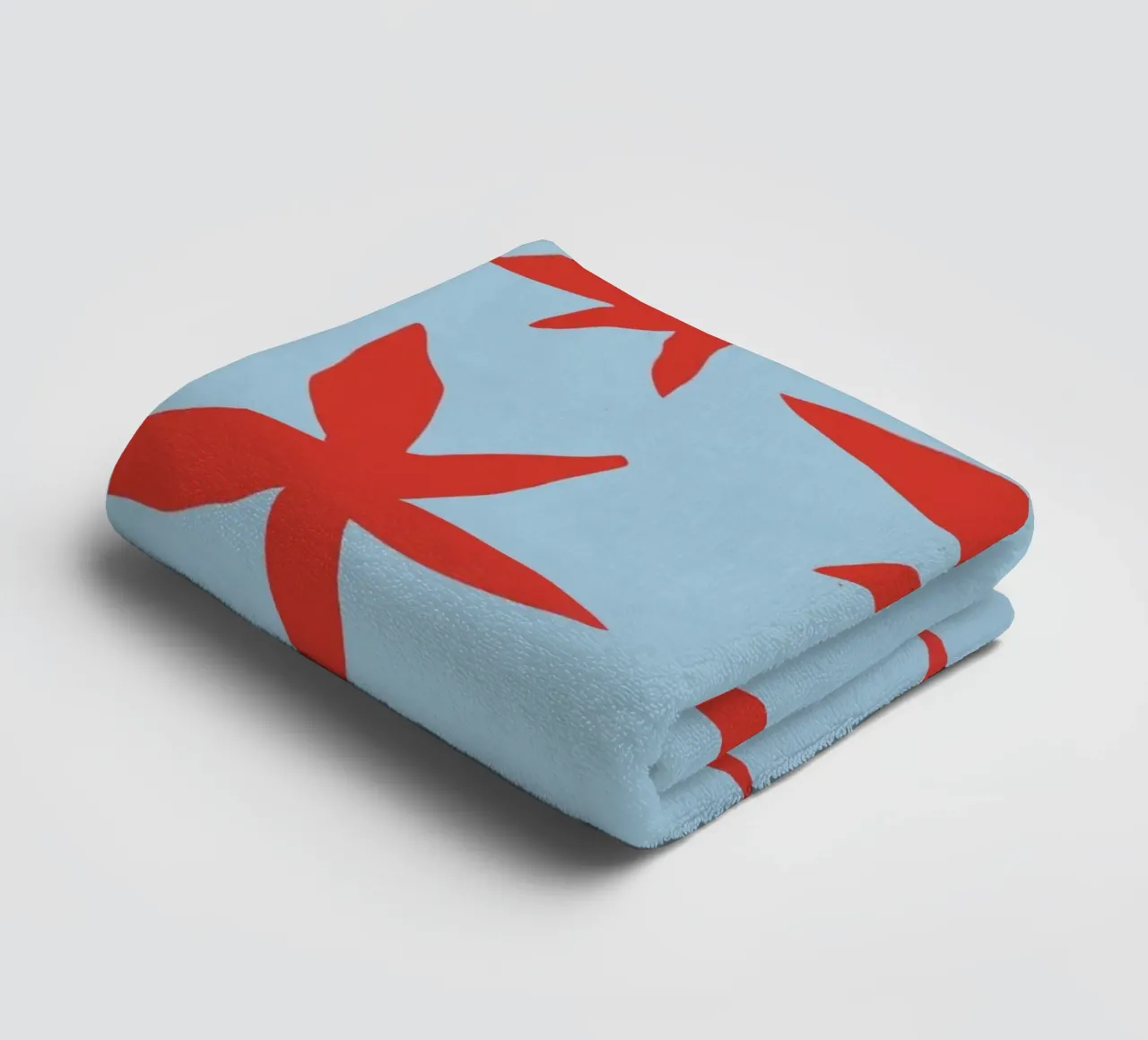 Botanical pattern 18 towel by Little Dean