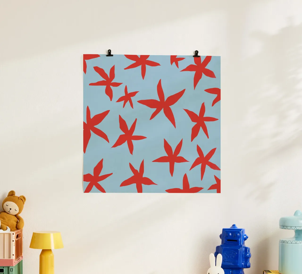 Botanical pattern 18 poster by Little Dean