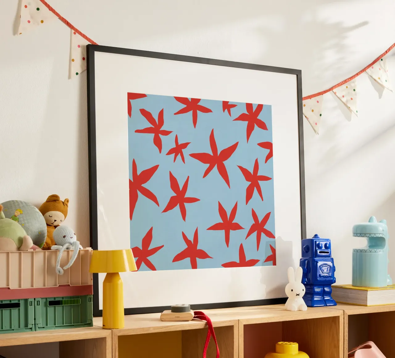 Botanical pattern 18 poster by Little Dean