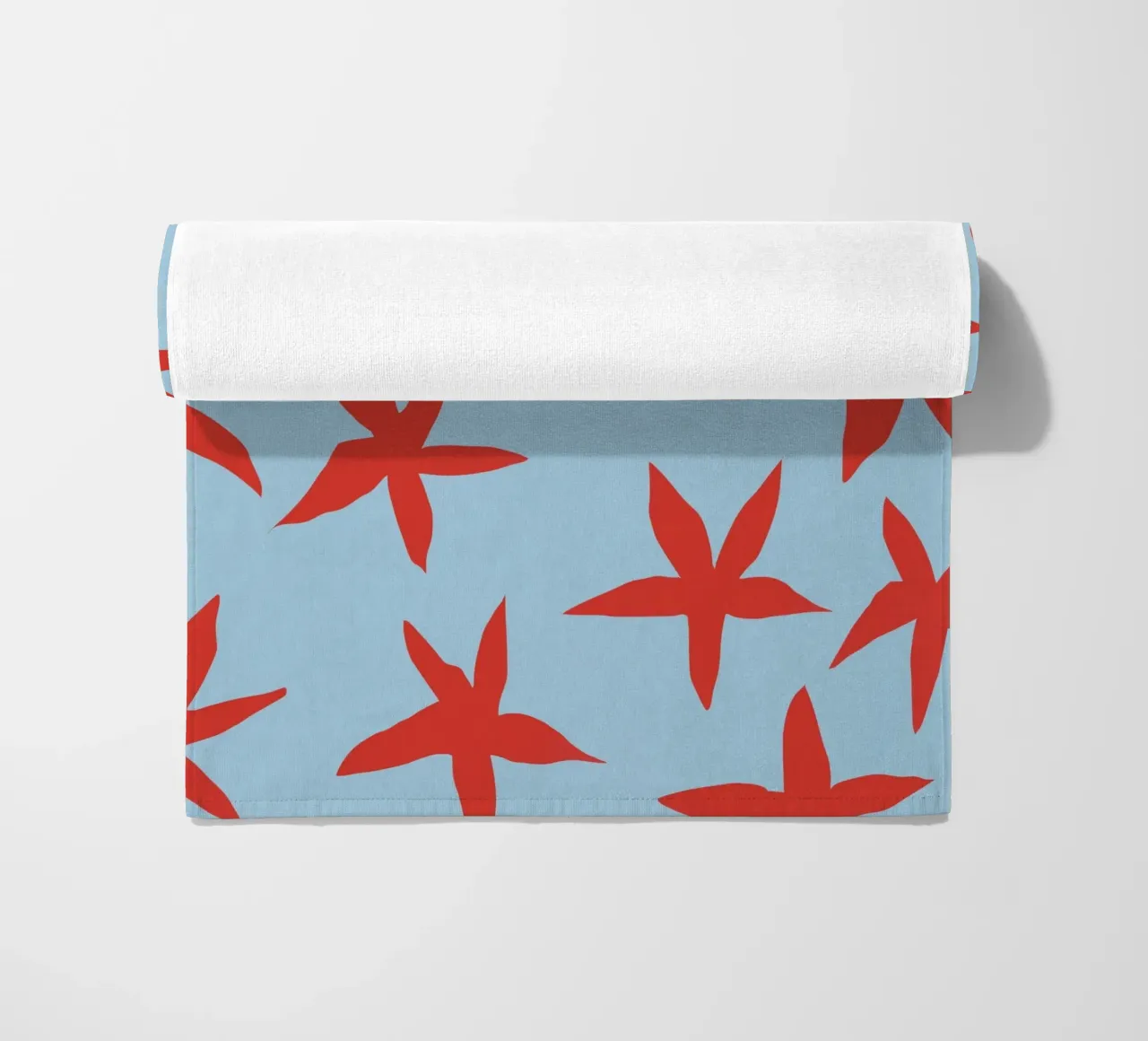 Motivo botanico 18 telo mare da Little Dean