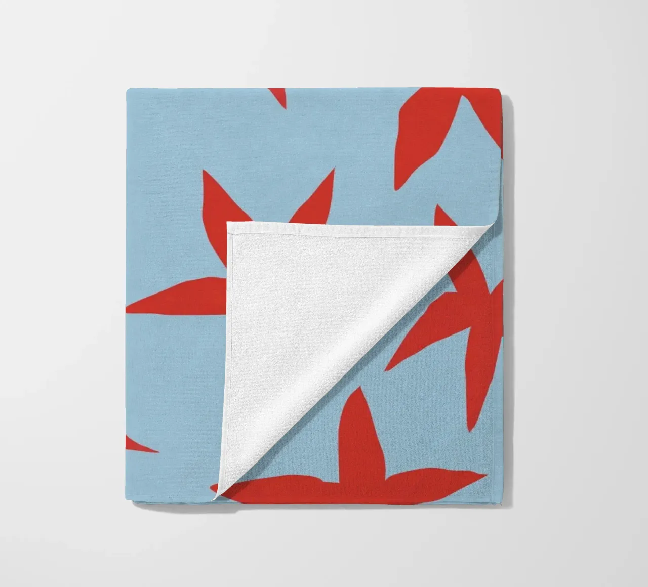 Motivo botanico 18 telo mare da Little Dean