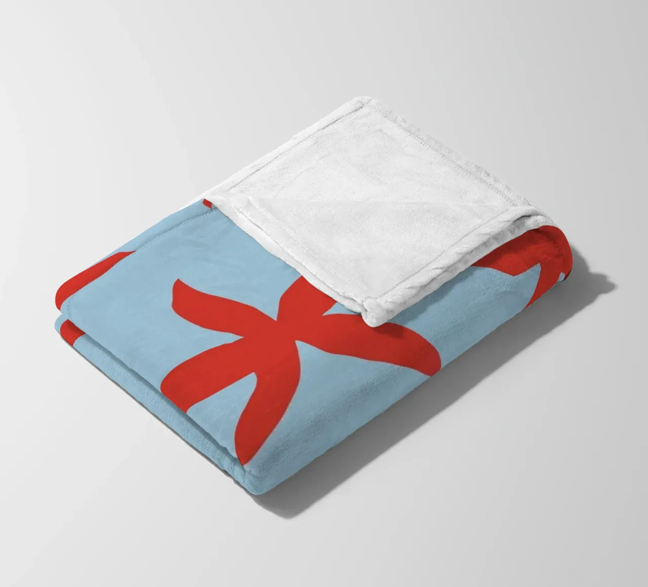 Botanisches Muster 18 Fleecedecke von Little Dean