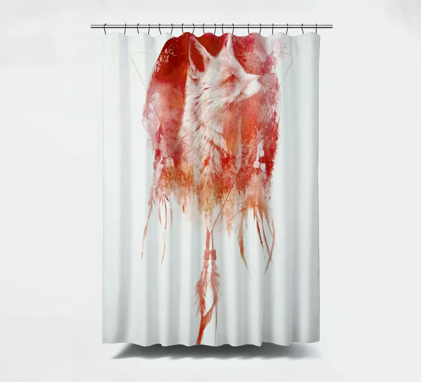 Mars final Duschvorhang von Róbert Farkas