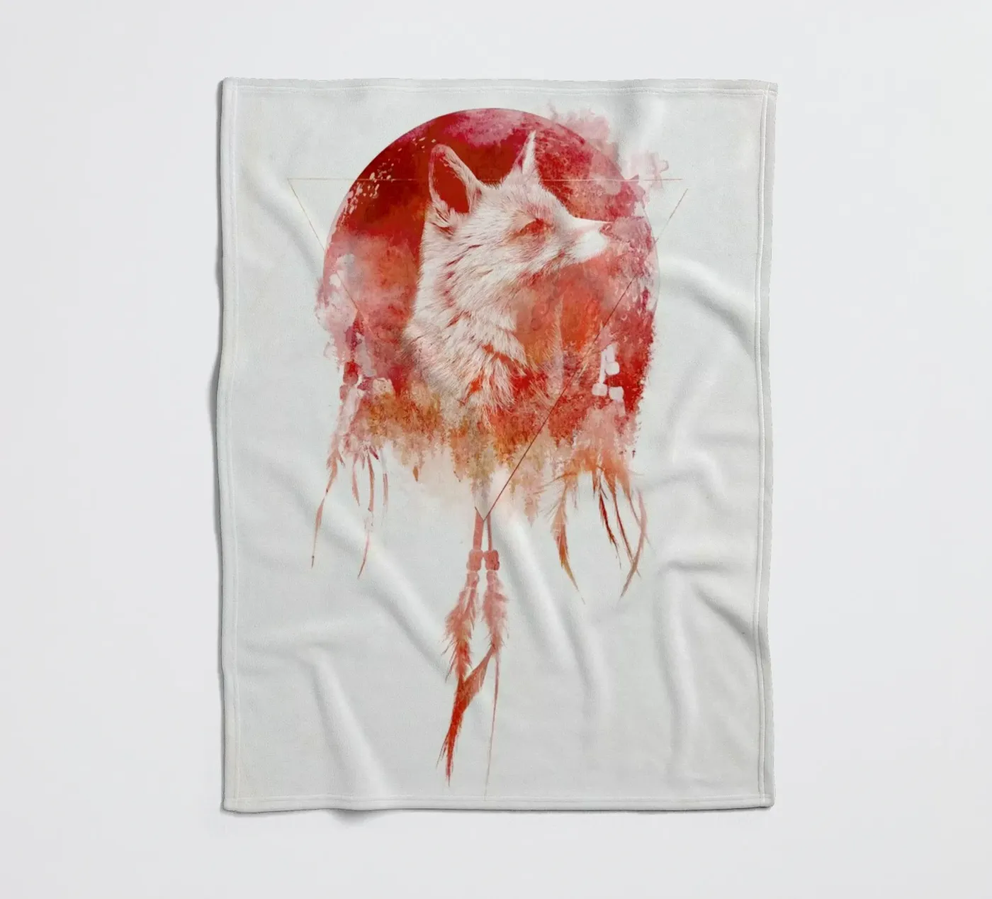 Mars final fleece blanket by Róbert Farkas