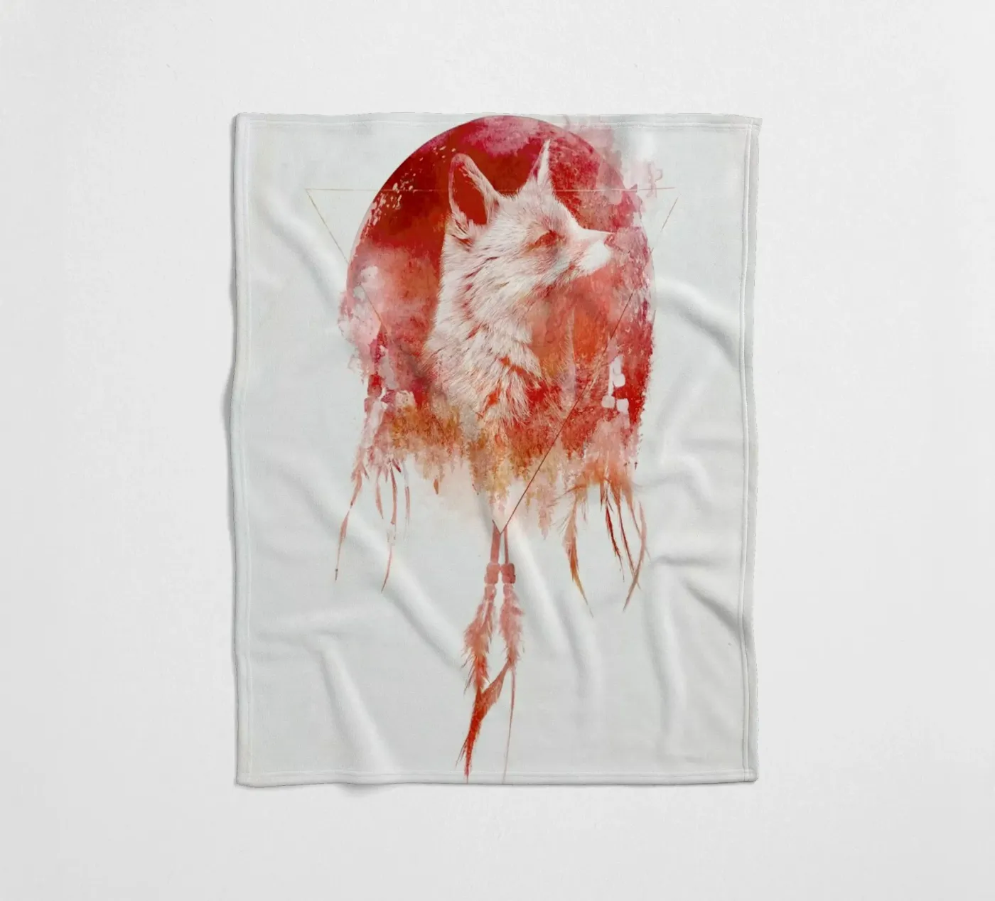 Mars final fleece blanket by Róbert Farkas