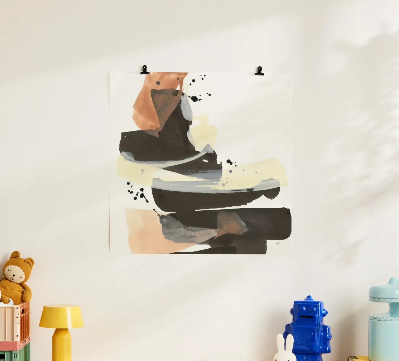 Semplice e minimalista poster con telaio in alluminio da June Jordan