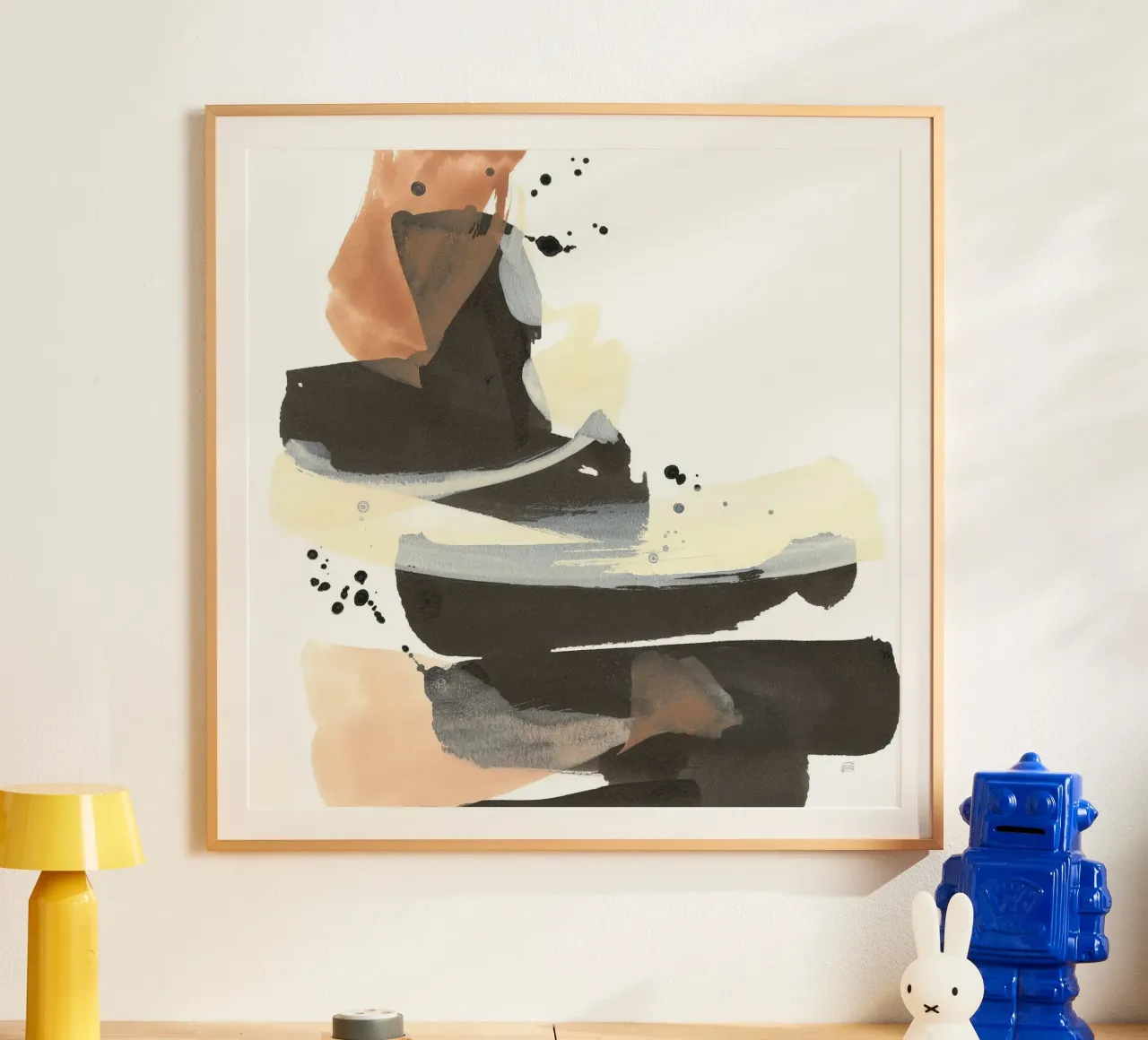 Semplice e minimalista poster con telaio in alluminio da June Jordan