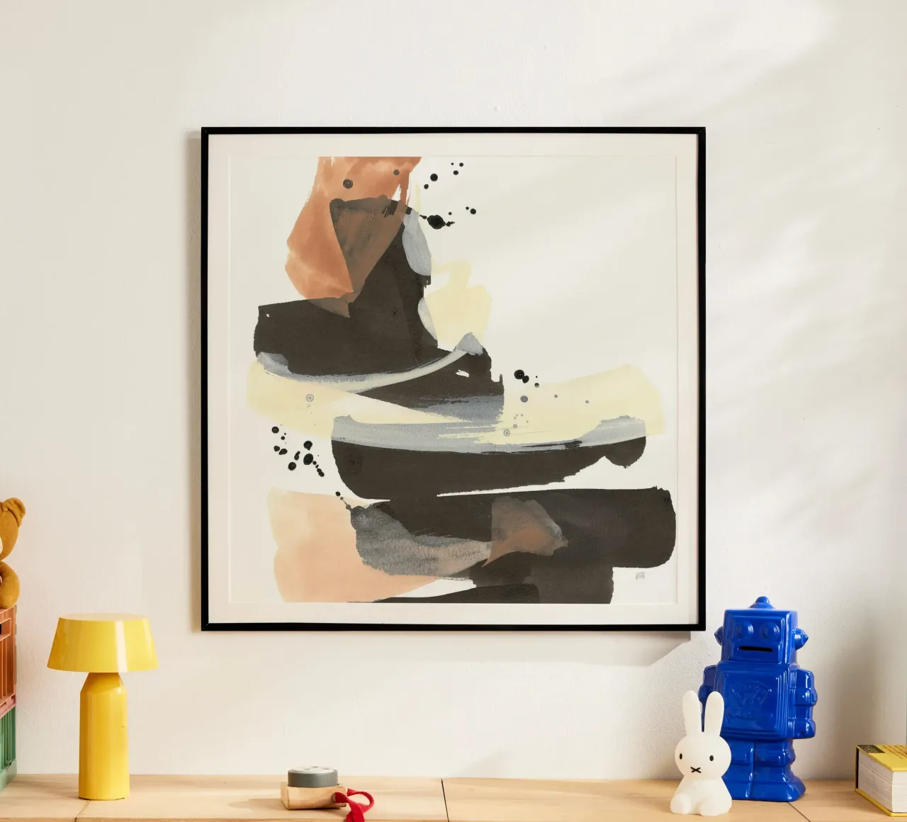 Semplice e minimalista poster con telaio in alluminio da June Jordan