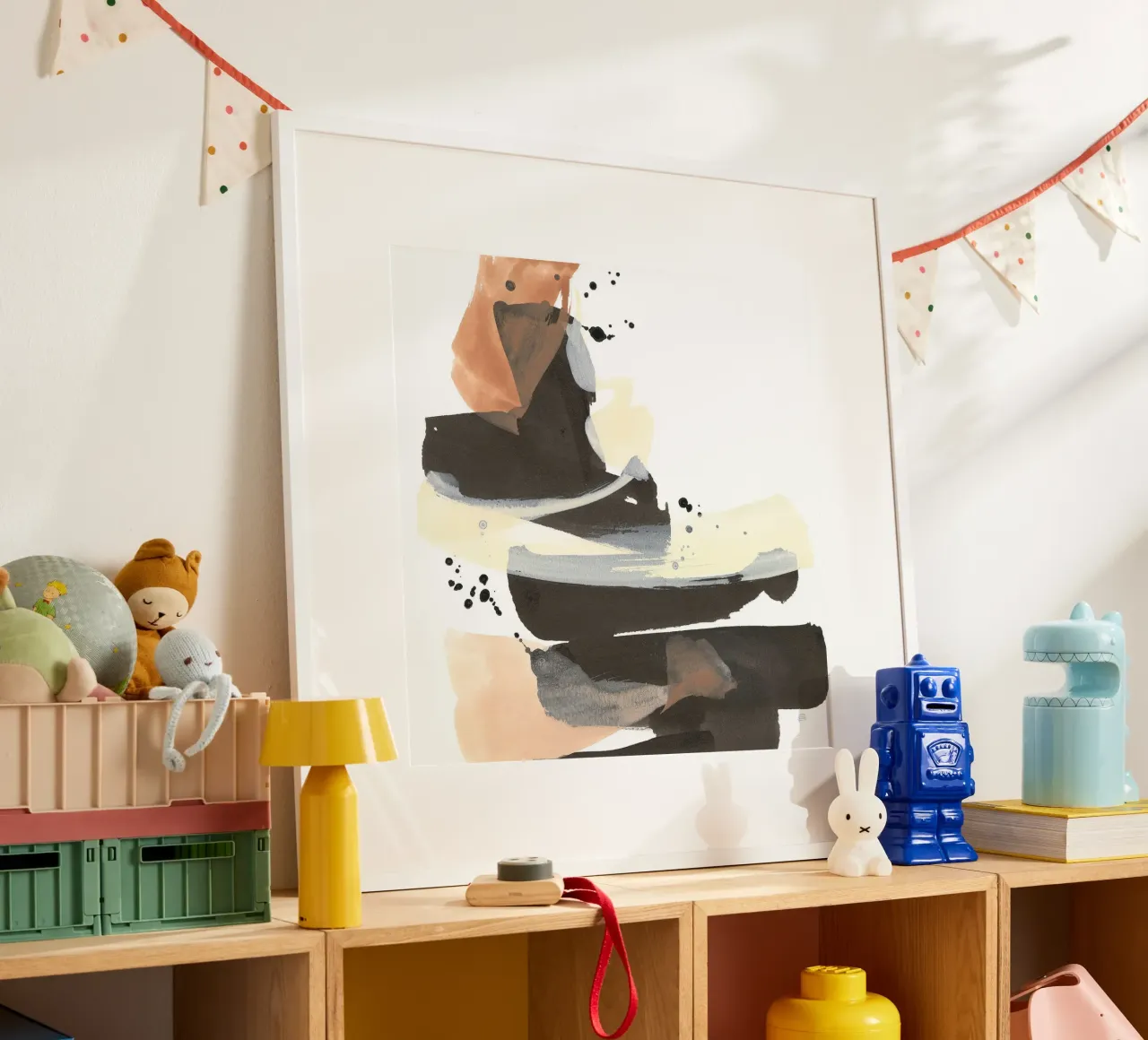 Semplice e minimalista poster con telaio in alluminio da June Jordan