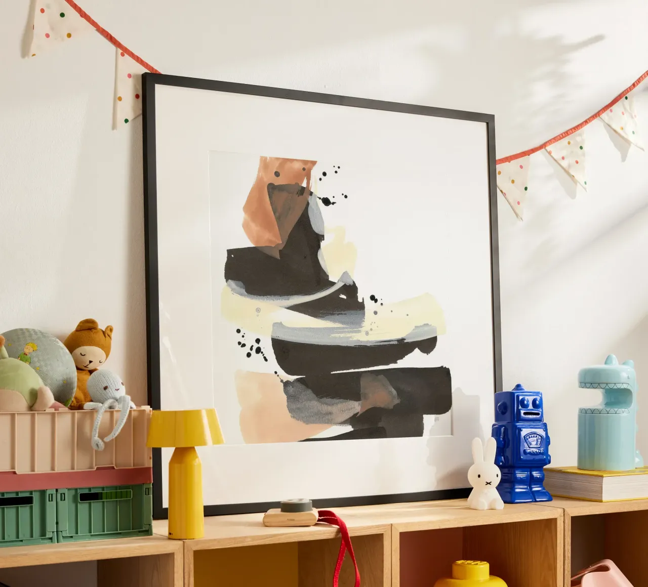 Semplice e minimalista poster con telaio in alluminio da June Jordan