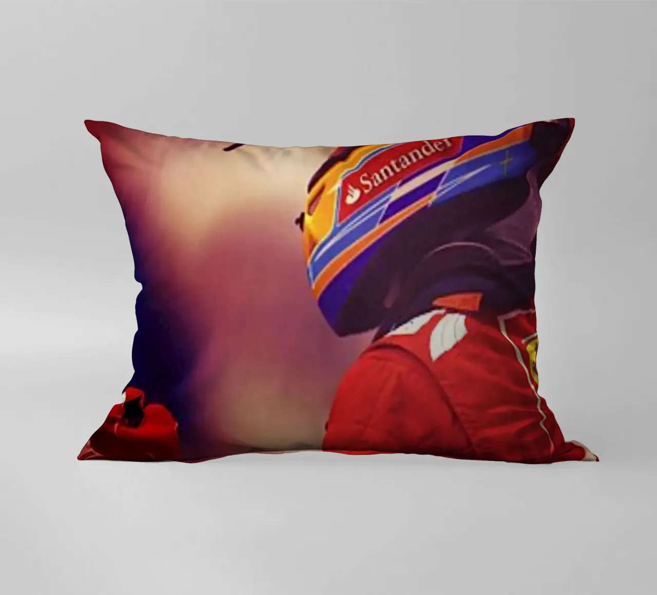Fernando Alonso cuscino da Low poly art