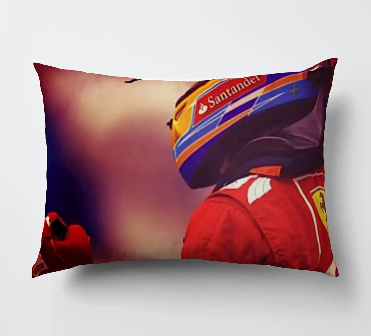 Fernando Alonso cuscino da Low poly art
