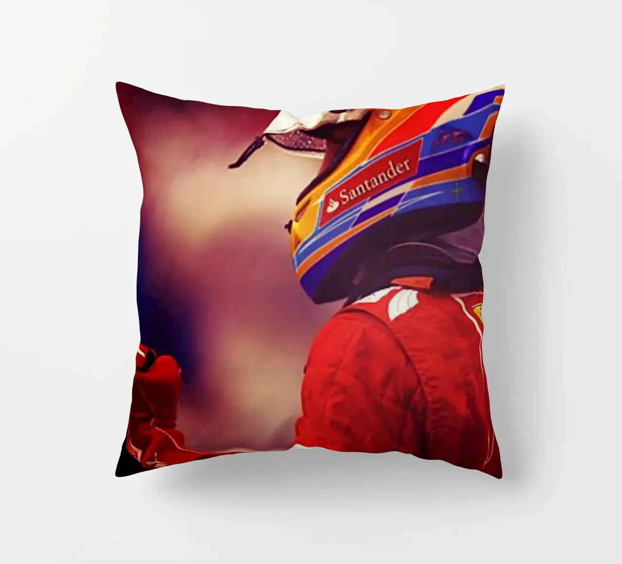 Fernando Alonso cuscino da Low poly art