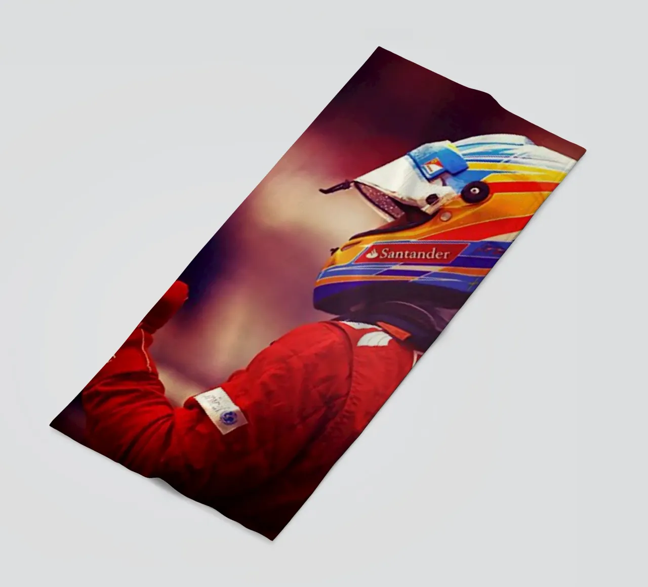 Fernando Alonso telo mare da Low poly art