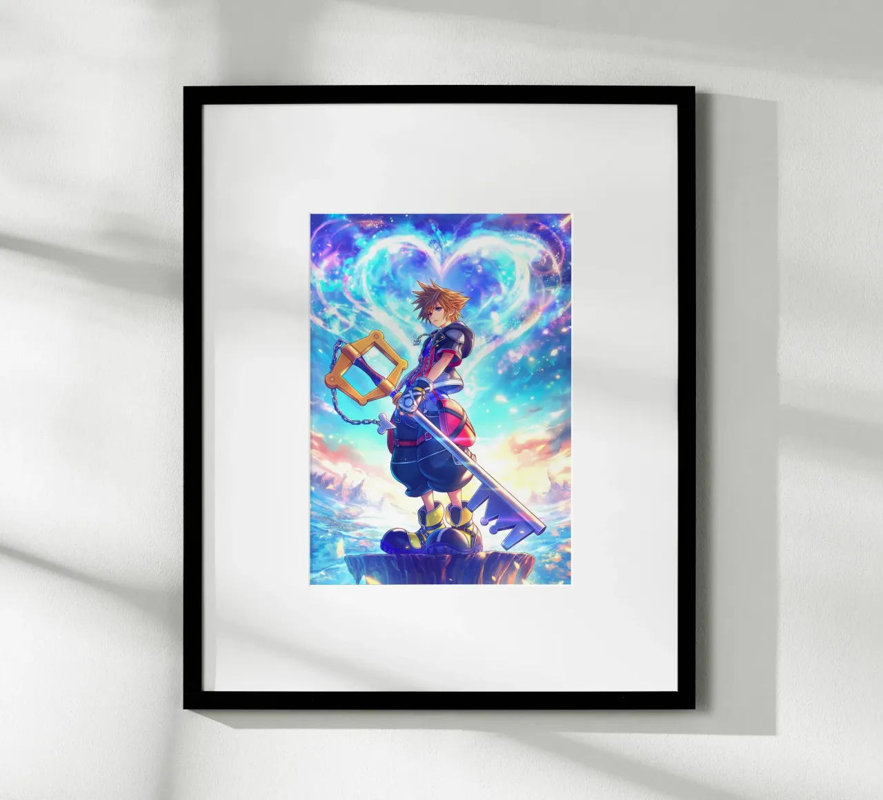 Sora Kingdom Hearts poster da Fleur de Lys
