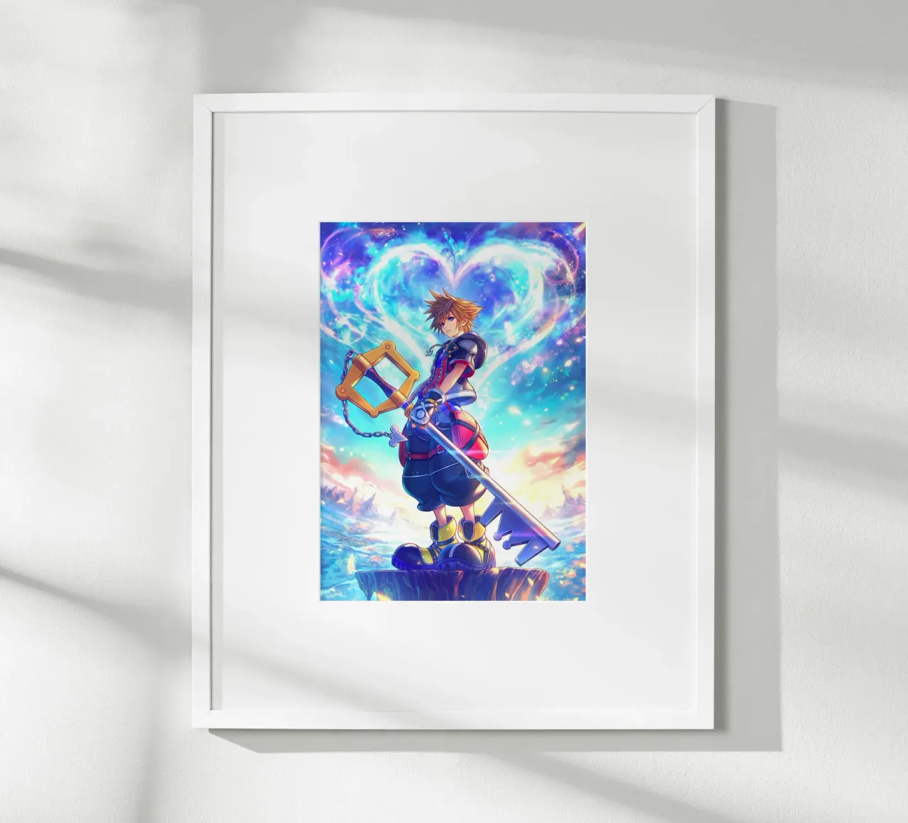 Sora Kingdom Hearts poster da Fleur de Lys
