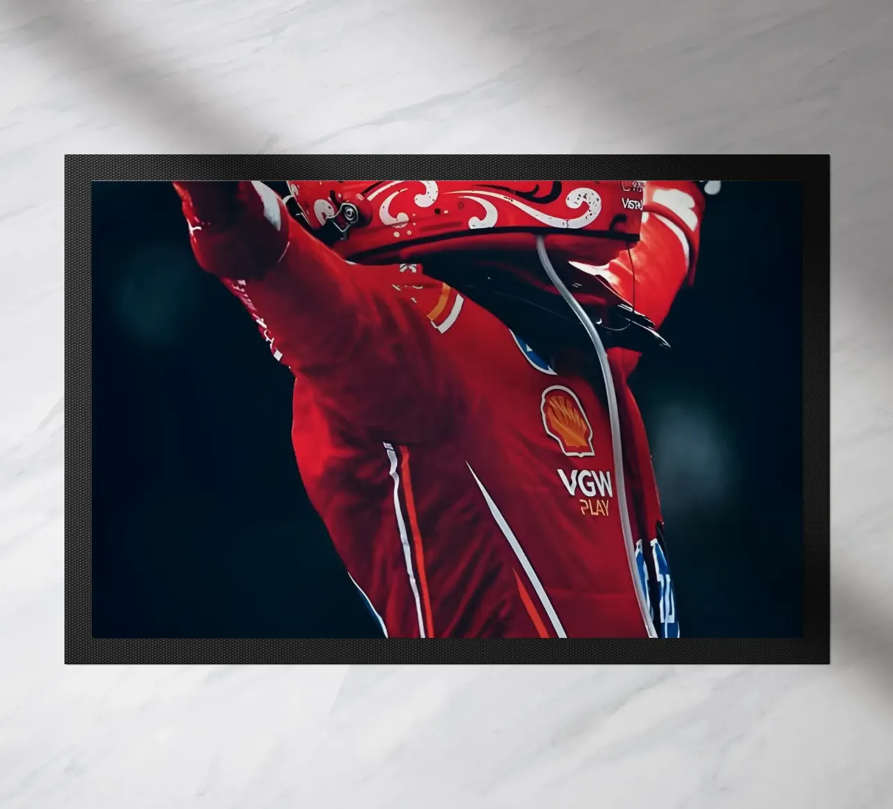 Carlos Sainz Jr. zerbino da Low poly art